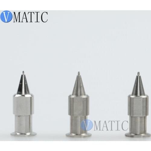 Free Shipping High 1pcs Stainless Steel Dia 0.1mm Liquid Glue Needle Tips
