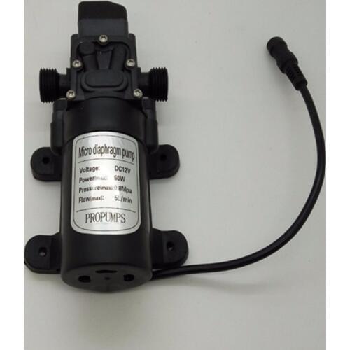 E037 DC 12V High Pressure Misting Pump 160PSI Booster Diaphragm Water pump