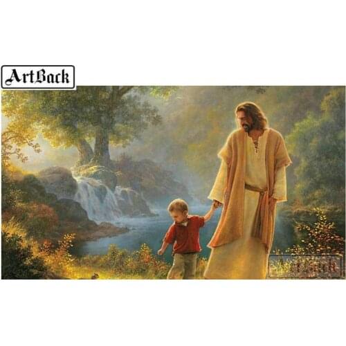 Jesus portrait 5d diy diamond painting religious icon full square drill 3d diamond embroidery mosaic crafts decoration home