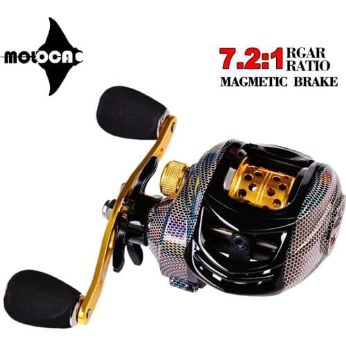 Casting Fishing Reel Baitcasting Reels 10KG Max Drag 7.2:1 Carrete De Pesca Carp Fishing Accessories Jigging Carretilhas Tools