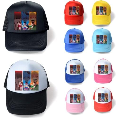 2021 New Friday Night Funkin Baby Hat Kids Boy Adjustable Baseball Caps Boys Girls Hats Children Snapback Hip-Hop Sun Hat