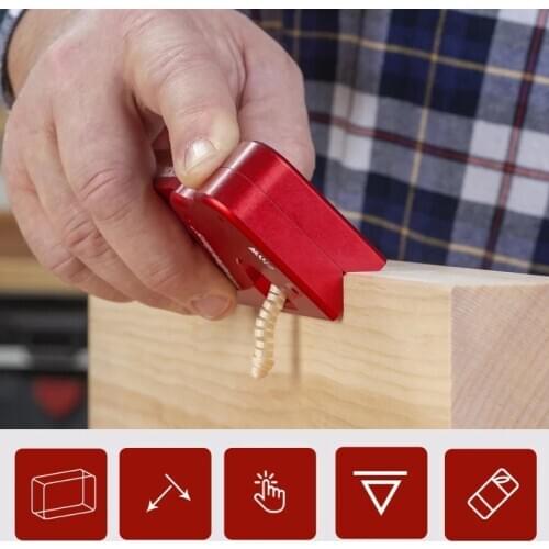 New Hot Woodworking Edge Corner Plane 45 Degree Bevel Manual Planer Chamfering and Trimming