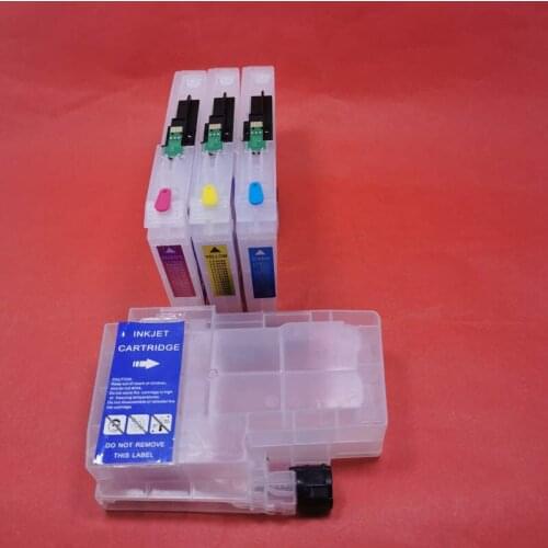 YOTAT Refillable ink cartridge LC3337 LC3339 for Brother MFC-J5945DW/MFC-J6545DW/MFC-J6945DW/MFC-J5845DW