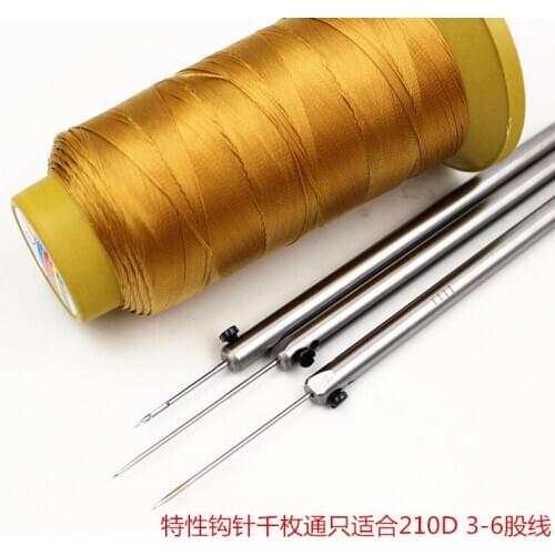 DIY, thin leather hand crochet the awl thread tool thousand pieces of crocheted nursing Alfred minas use tools