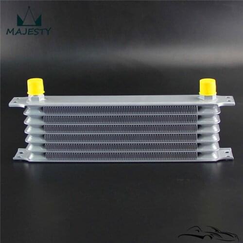 UNIVERSAL Trust 7 ROW AN-10AN UNIVERSAL ENGINE TRANSMISSION OIL COOLER Silver