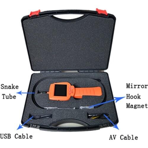 2.4 Inch Monitor 17mm 300,000Pixles Water-Proof IP66 AV Handheld Endoscope