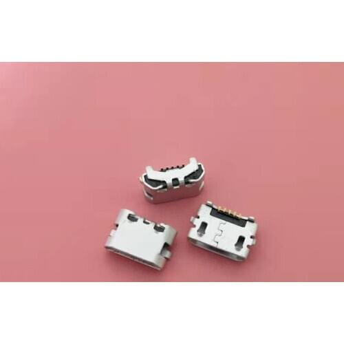 200pcs/lot 5pin SMT PCB mounting port For Motorola Moto G5S XT1793 XT1794 XT1792 USB Charger Charging Connector Dock Port