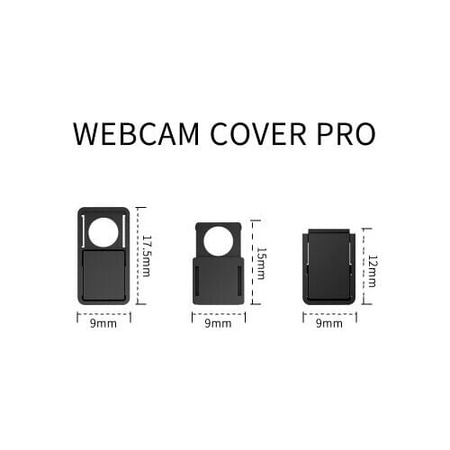 3PCS/ SET Ultra Thin Webcam Cover Pro Privacy Protection Shutter Sticker Cover Case for Smartphone Tablet Laptop Desktop