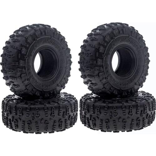 4pcs/set Durable Rubber Tires 1.9 Inch 120MM Wheel Tyre for 1/10 AXIAL SCX10 90046 D90 TRX4 RC Climbing Car Accessories