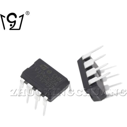 5PCS VIPER22A DIP8 VIPer22 DIP 22A DIP-8 new and original IC