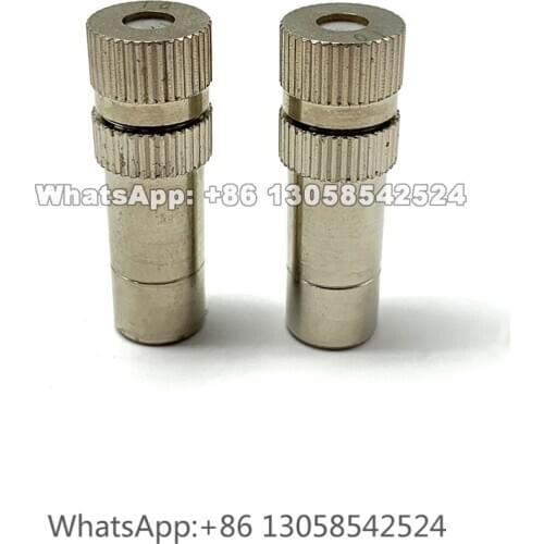 8mm Low Pressure Atomizing Water Mist Nozzle, Misting Fogging Sprayer Quick Connecting Sprinkler, Fog Nozzle for Irrigation