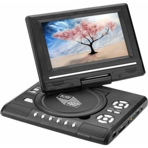 9.8 Inch Portable Mobile DVD With Mini Television Built In Battery Intelligent Power-off Memory Function Mini Television