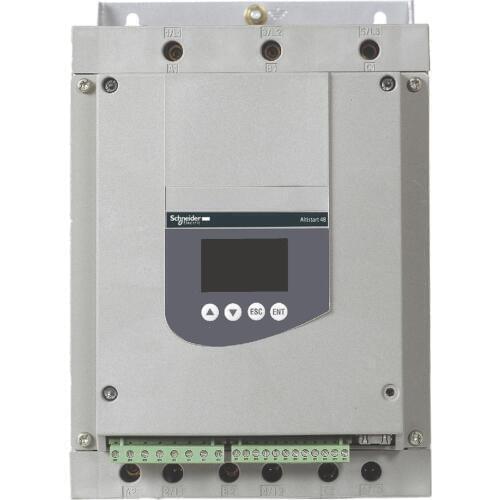 ATS48D17Q With Heat Sink Heavy Industry and Pump Asynchronous Motor Soft Starter 17A 230-415V Factory Settings Current 14.8A