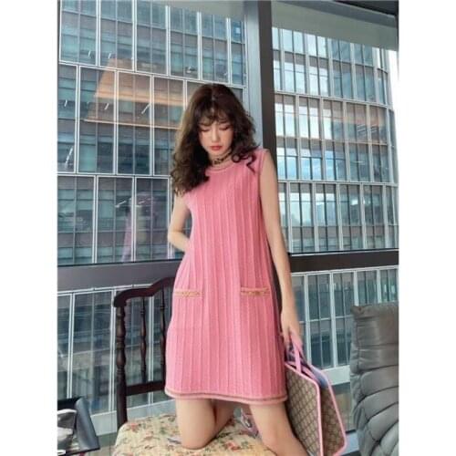 HNMCHIEF Pink Summer Dresses