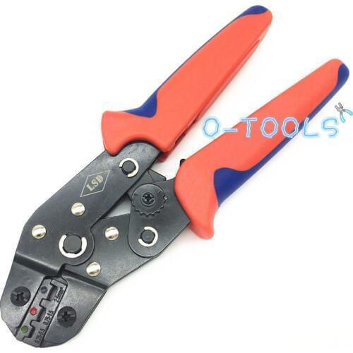 Mini style crimping tool pliers for red blue insulated terminals 0.25~2.5mm square DN-02C hand tools SN-02C