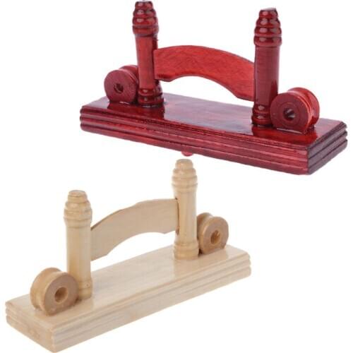 Chinese Craft Hand Wood Fan Stand Display Base Holder Home Decor Room Decoration QX2E