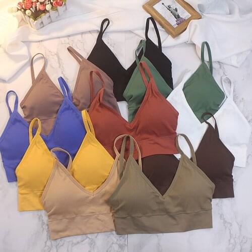 Sexy Push Up Bra Women Elastic Gathering Bralette Underwear U Type Backless Brassiere Korean Style Wild Bra Seamless Tube Top