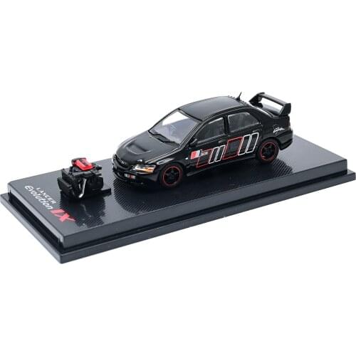 CM Model 1:64 Mitsubishi Lancer Evo9 Simulation Model Car