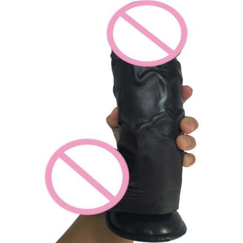 25.5*7.5CM thick huge dildo giant big penis suction cup Anal butt plug sex toy for women vagina stimulate lesbian maturbation