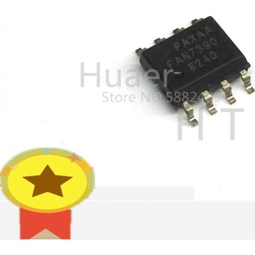 6pcs/lot FAN7390MX FAN7390 SOP8 100%good