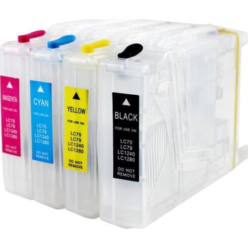 Einkshop LC73 LC71 LC1280 LC75 LC77 LC79 refillable Ink Cartridge for Brother MFC-J6510DW MFC-J6710 MFC-J6910DW MFC-J6710DW