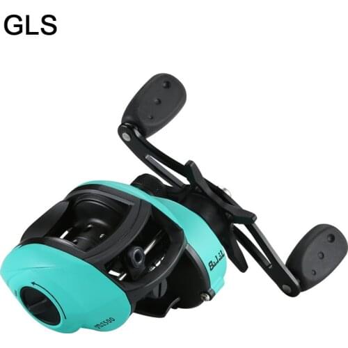 GLS Lightweight High Speed 8.1:1 Gear Ratio Baitcast Fishing Reel 12+1 Ball Bearings Baitcasting Fishing Reel Baitcaster Tackle
