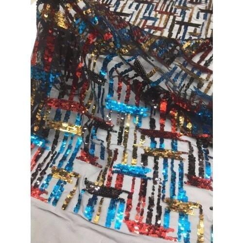 Hot sale 5 yards High quality African lace fabric ZH-10439 french tulle lace fabric