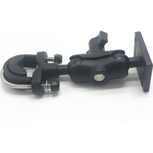 Aluminum Alloy Motorcycle Handlebar Mount with Standard AMPS Hole Pattern for Garmin Zumo,TomTom Rider GPS Navigator