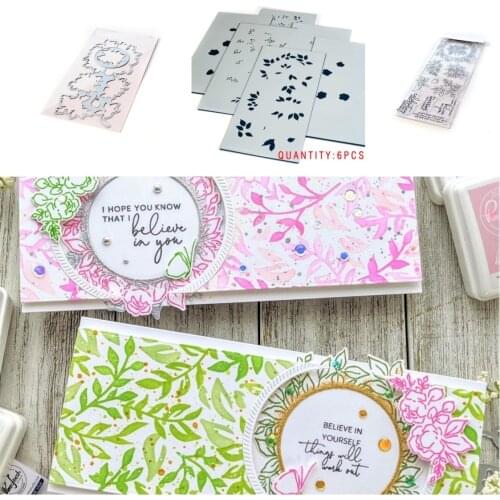 ENGLISH GAR Metal Cutting Dies Stamps Stencils Scrapbook Diary Decoration Embossing Template DIY Greeting Card Gift for 2021 New