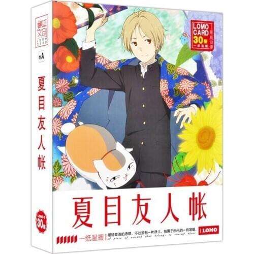 30 Sheets/Set Anime Natsume Yuujinchou Lomo Card Mini Postcard Greeting Card Message Card Christmas Gifts