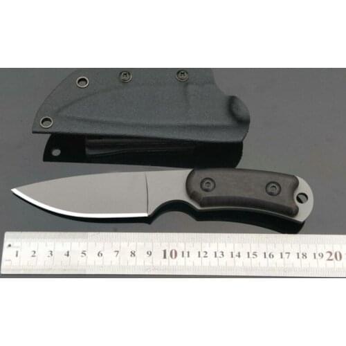 Fixed Blade Knife 5 chrome steel Blade Micarta Handle Tactical Knives Utility Outdoor Camping Hunting Knife DEC Tool