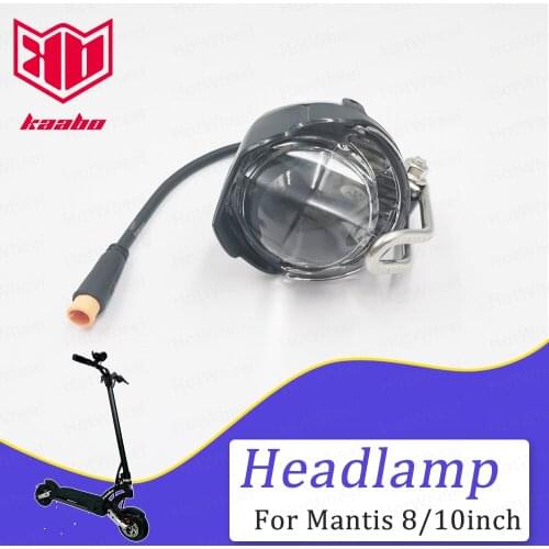 Original Kaabo Mantis 8inch Mantis 10inch Head Lamp Front Light Electric Scooter Parts Accessories