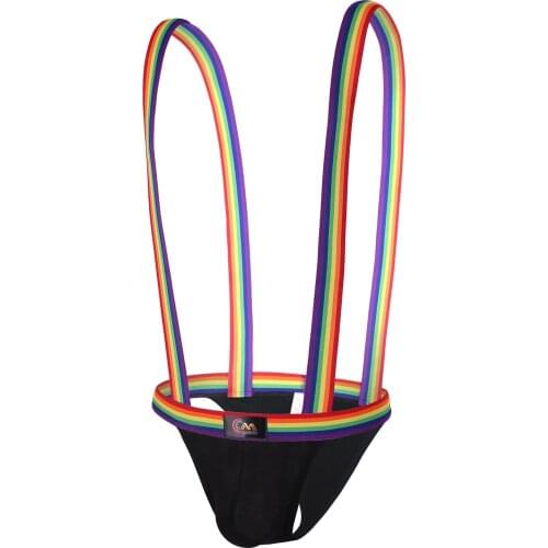 Sexy Strap Suspender Underwear Mens Thong Mankini Men Leotard Body Costume Bodysuit Bandage Lingerie Stage Perform hombre