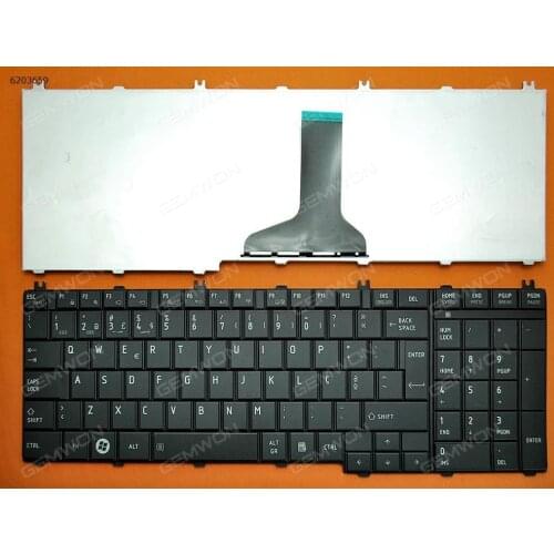 PO Portuguese Notebook keyboard replacement new laptop keyboard for TOSHIBA Satellite C650 C660 L650 L670 BLACK