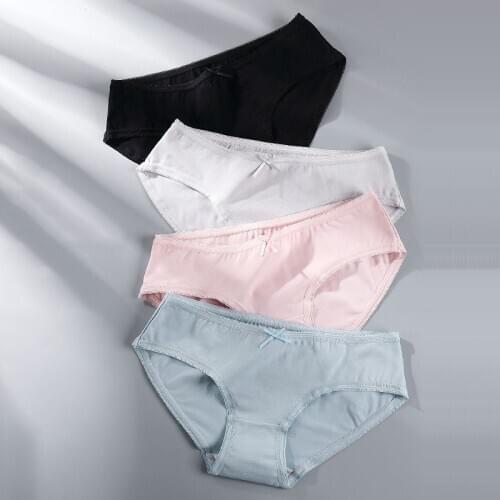 6 Pcs/set Panties Woman Cotton Sexy Briefs Antibacterial Panty Seamless Comfortable Breathable Underpants Underwear Dropshipping