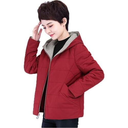 Winter Large Size short jacket Womens Cotton Parkas New Hooded Thick Warm slim Cotton Jacket Casual Fashion Cotton coat Female