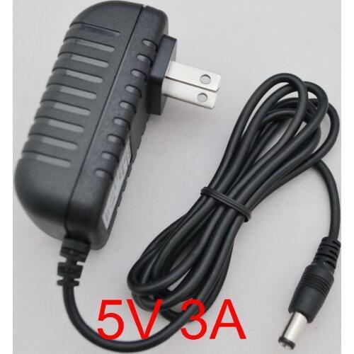 100pcs 5v 3a Dc5.5 Ac/dc Power Adapter US Plug Supply Charger 5v3a For Tv Box Mxq Other The Free Shipping New Sale Special Offer