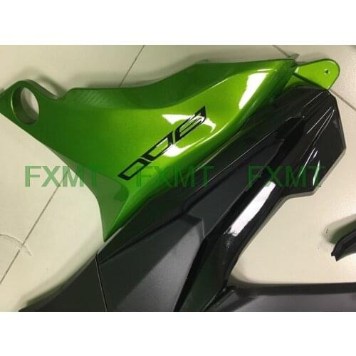 2013 - 2016 Z 800 Plastic Fairings 2015 for Kawasaki Z800 Green Black 13 14 for Kawasaki Z800 Fairings