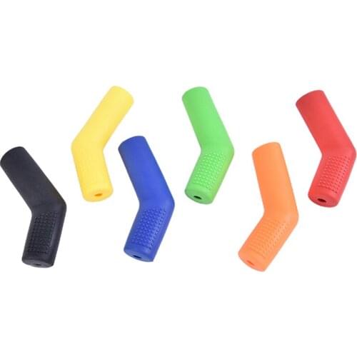 2021 New Shift Rod Black/Green/Blue/Red/Yellow/Orange Rubber Protective Sleeve Of Motorcycle Shift Lever Cover 1Pc