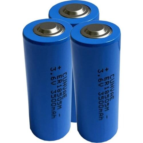 3PCS ER18505M 3500mAh High magnification intelligent water meter flowmeter PLC industrial control 3.6V lithium battery ER18505