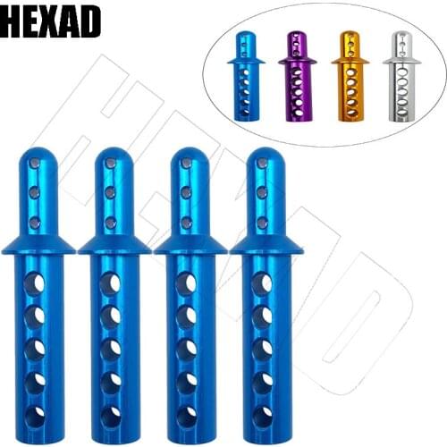 4 Pieces Of HSP 108037 188037 Aluminum Car Shell Column Bracket 08007 1/10 Upgrade Parts 94108 94188 94111