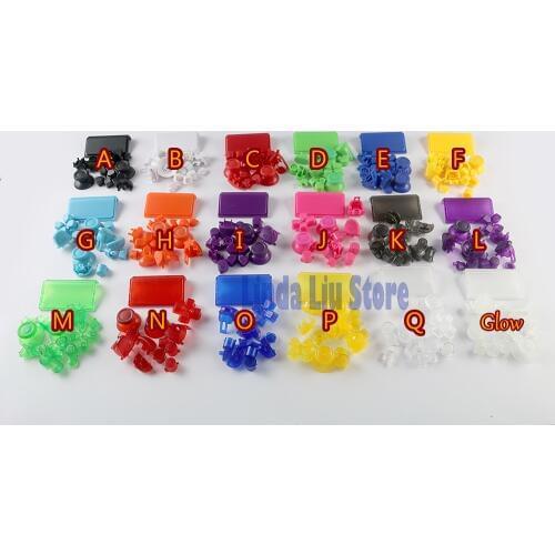 5sets/lot For Play Station PS4 Pro Controller JDM-040 JDS 040 R2 L2 R1 L1 Trigger Button Green White Blue 4.0 Version