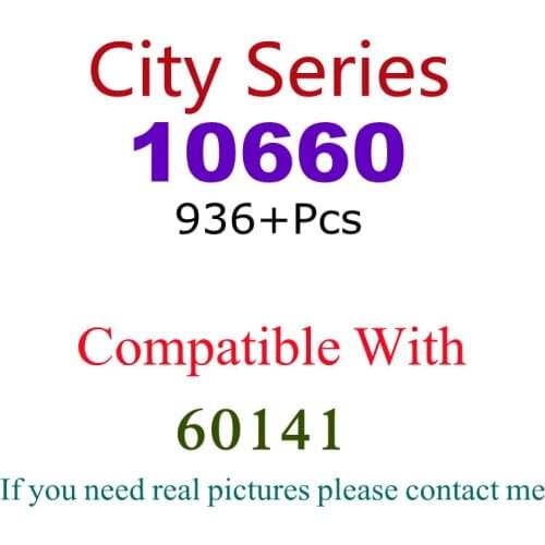 936Pcs 10660 Building Block Toy City Series 60141 Assembled Building Block Childrens Toy Gifts