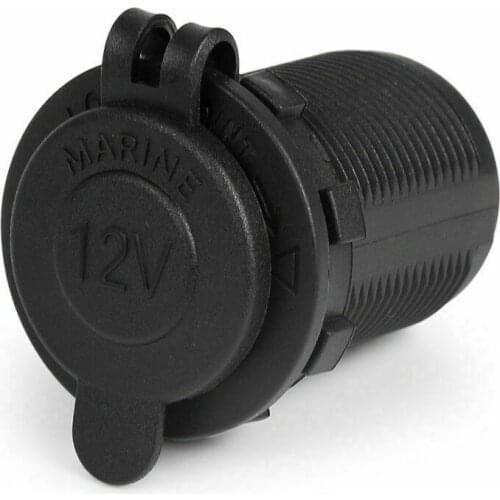 Accessories Plug Black Socket Car Connector Dustproof In-Line Motorcycle