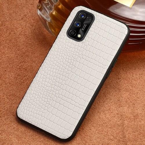 Genuine Leather Phone Case for Realme 7 Pro 8 6 5 Pro X2 Pro XT GT C3 X7 X50 Pro Cover For OPPO A9 Reno 5 4 Pro 2 Find X2 X3 Pro