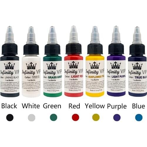 30ml Tattoo Ink Pigment Body Art Tattoo Kits Professional Beauty Paints Makeup Tattoo Supplies Semi-permanent Eyebrow