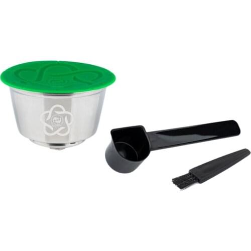 For Gusto Reusable Capsules, Taste Capsules, Reusable, for Gusto Compatible Stainless Steel Filter Capsule