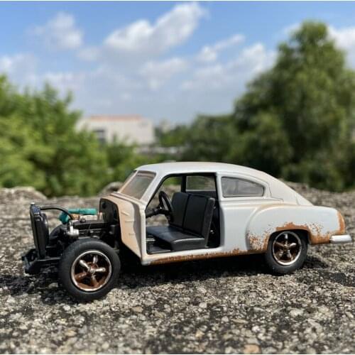 1/32 Chevrolet Fleetline Classical Old Car Alloy Antique Car Model Diecast Metal Old process Toy Car Model Collection Decoration