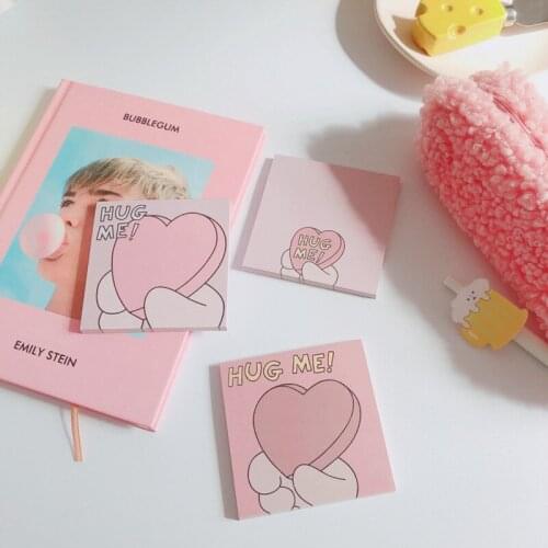 Love Notes Hand Account Planner Stickers Student Message Notes Memos Tearable Message Paper Stickers Notepads Stationery