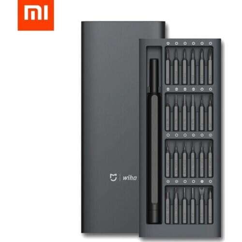 Xiaomi Mijia Wiha 24 in 1 Precision Screw Driver Kit 60HRC Magnetic Bits Xiaomi Home Kit Repair Tools smart home
